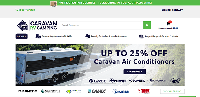 Caravan RV Camping